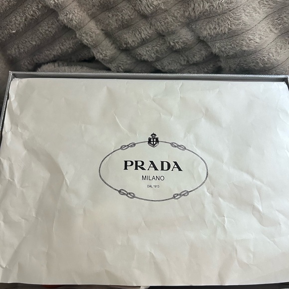 Orange and White Athletic Sneakers - Picture 4 of 5